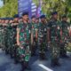 Tingkatkan Jiwa Korsa dan Kekompakan, Prajurit Lanud Haluoleo Laksanakan Latihan PBB