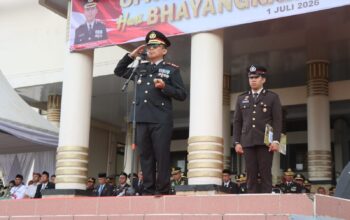Semangat 80 Tahun Mengabdi, Polres Soppeng Gelar Upacara Hari Bhayangkara ke-80 Penuh Khidmat