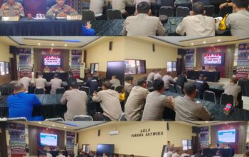 Polres Sinjai Bahas Situasi Kamtibmas Lewat Anev Mingguan, Siapkan Langkah Antisipatif.