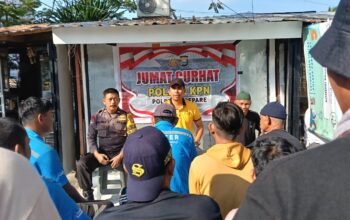 Jumat Curhat Polsek KPN Jadi Wadah Aspirasi Buruh Pelabuhan