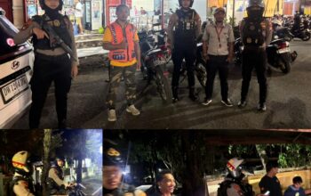Sat Samapta Polres Sinjai Intens Patroli Malam Hari, Sasar Titik Rawan Kamtibmas.