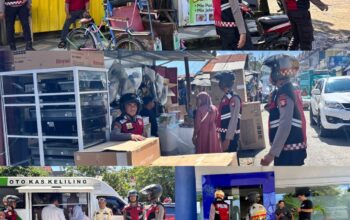 Jaga Kondusivitas Wilayah, Sat Samapta Polres Sinjai Rutin Gelar Patroli Dialogis.