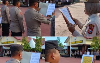 Polres Sinjai Rutin Gaungkan Nilai Tribrata dan Catur Prasetya untuk Perkuat Integritas Personel.