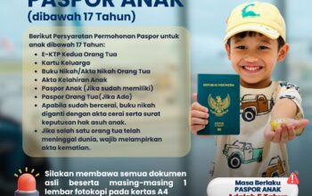 Mau Buat Paspor Anak? Cek Dulu Persyaratan dan Dokumen yang Wajib Dibawa!
