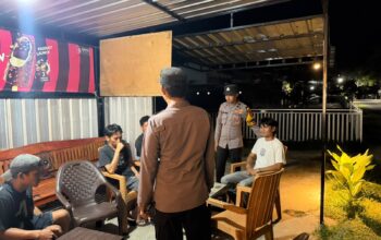Patroli Malam KRYD, Kapolsek Sajoanging: Kami Pastikan Situasi Kamtibmas Tetap Kondusif