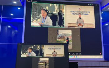 Ditlantas Polda Sultra Sampaikan Kondisi Lalu Lintas Terkini Lewat Live Report Bersama RRI Kendari