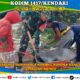 Bangkitkan Urat Nadi Ekonomi Desa, Babinsa dan Warga Konawe Kompak Bangun Jembatan Armco