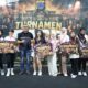 Wakili Kapolda Sulteng, Dirreskrimsus Tutup Turnamen Padel Hari Bhayangkara Ke 80 dan Serahkan Piala Juara
