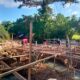 Pembangunan Jembatan Beton di Desa Lawele Masuk Tahap Pembesian Plat Lantai