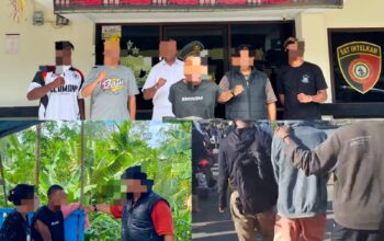 Tim Elang Polsek Sorong Barat Tangkap Terduga Pelaku Curanmor di Waisai, Dua Rekannya Masuk DPO