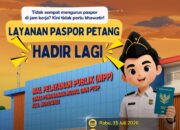 Layanan Paspor Petang Hadir Lagi, Solusi Urus Paspor di Luar Jam Kerja