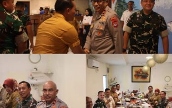 Pangdam XVIII/Kasuari Gelar Silaturahmi Bersama Kapolda Papua Barat Daya dan Unsur Forkopimda