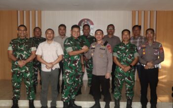 Mantapkan Soliditas TNI-Polri, Kapolres Sigi Lanjutkan Silaturahmi dengan Dandim 1306/Kota Palu