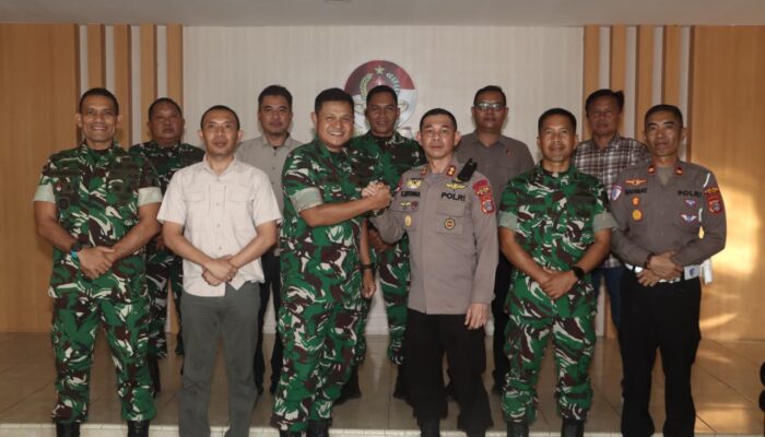 Mantapkan Soliditas TNI-Polri, Kapolres Sigi Lanjutkan Silaturahmi dengan Dandim 1306/Kota Palu