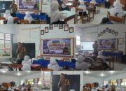 Kapolsek Sinjai Tengah Edukasi Pelajar SMPN 28 Sinjai tentang Bahaya Bullying, Narkoba, dan Pelanggaran Hukum.