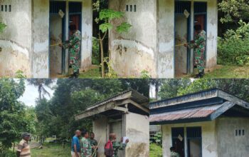TMMD Ke-129 TA 2026 Terus Bergerak! Rehab MCK di Kampung Sesor Wujud Nyata Pengabdian TNI Bersama Rakyat
