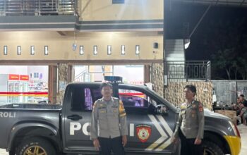 Polsek Alla Tingkatkan Kehadiran Polisi di Malam Hari Melalui Patroli Rutin