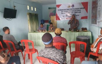 Sat Binmas Polres Enrekang Gelar Penyuluhan Hukum di Desa Batu Noni, Ajak Masyarakat Aktif Jaga Kamtibmas