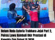 Belum Reda Euforia Trabhara Jejal Part 2, Polres Luwu Kembali Ukir Prestasi di Kapolda Cup Sulsel XI 2026