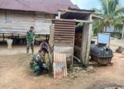 Satgas TMMD Ke-129 Kodim 1413/Buton Mulai Bangun MCK, Wujudkan Lingkungan Sehat bagi Warga Desa Mopaano