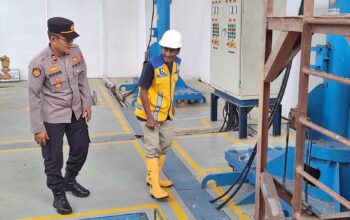 Polsek Maniangpajo Laksanakan Check Control di Bendungan Kalola, Debit Air Normal dan Kamtibmas Tetap Kondusif