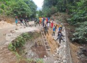 Pembangunan Talud Desa Mopaano Tunjukkan Kemajuan Signifikan, Satgas TMMD Ke-129 Kodim 1413/Buton Terus Matangkan Konstruksi