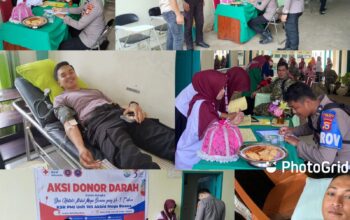 Polres Sinjai Ikut Donor Darah Dies Natalis Akbid Mega Buana, Wujud Nyata Kepedulian Kemanusiaan.