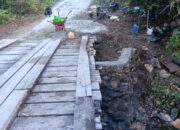 Satgas TMMD Ke-129 Kodim 1807/Sorong Selatan Kebut Rehab Jembatan, Progres Pengerjaan Capai 20 Persen