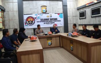 Humas Polres Palopo Terima Supervisi Bidhumas Polda Sulsel, Wakapolres Tekankan Pentingnya Profesionalisme Dalam Publikasi