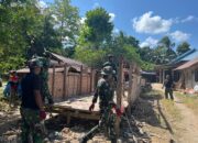 Satgas TMMD Ke-129 Kodim 1413/Buton Lanjutkan Rehabilitasi RTLH pada Rumah Sasaran Selanjutnya