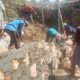 Perkembangan Talud TMMD Ke-129 Kodim 1413/Buton Kian Nyata, Progres Pekerjaan Terus Meningkat