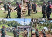 Tim Wasev TMMD Ke-129 Tinjau Kampung Sesor, Pastikan Program TMMD Kodim 1807/Sorsel Berjalan Optimal