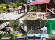 9 Hari TMMD Ke-129 di Kampung Sesor, Pembangunan Melaju Pesat, Semangat Gotong Royong Kian Menguat