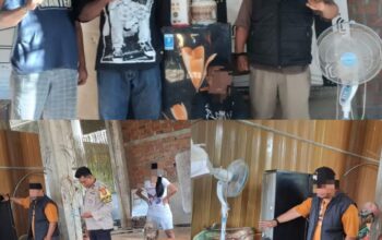 Team Elang Polsek Sorong Barat Tangkap Terduga Pelaku Pencurian, Sejumlah Barang Bukti Berhasil Diamankan