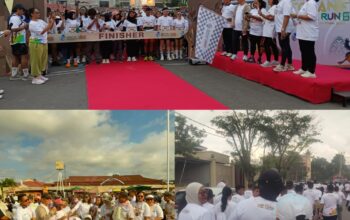 Ratusan Warga Meriahkan Run 5K, BI Perkuat Ekonomi Digital dan UMKM di PBD