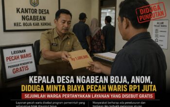 Kepala Desa Ngabean Boja, Anom, Diduga Minta Biaya Pecah Waris Rp1 Juta, Sejumlah Warga Pertanyakan Layanan yang Disebut Gratis