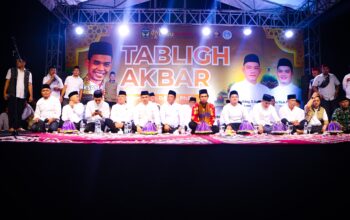 Polres Luwu Bersama TNI dan Stakeholder Sukses Kawal Tabligh Akbar Ustaz Abdul Somad pada HUT Luwu ke-67