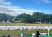 Jelang Kenaikan Tingkat, Kasat Binmas Polresta Banggai Lepas 187 Peserta Long March Inkanas