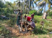 Satgas TMMD Ke-129 Kodim 1413/Buton Optimalkan Pengerjaan Sumur Bor