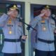 Suasana Haru Warnai Apel Pisah Sambut Kapolres Paraepare