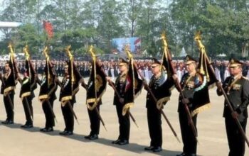 HUT ke-80 Bhayangkara, Polda Banten Raih Tanda Kehormatan Samkarya Nugraha Sakanti dari Presiden RI