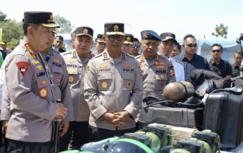 Dankorbrimob Polri Dampingi Kapolri dalam Rangkaian Kunjungan Kerja dan Silaturahmi di Provinsi Riau