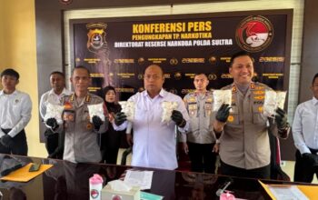 Wujud Nyata Komitmen Pemberantasan Tindak Pidana Narkotika, Polres Kolaka Gagalkan Peredaran 3 Kg Sabu-Sabu
