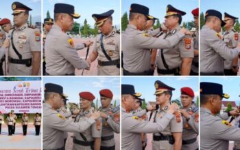 Kapolda Sulteng Pimpin Sertijab Sejumlah PJU dan Kapolres, Tekankan Profesionalisme Layani Masyarakat