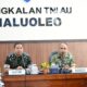 Tinjau Langsung Pembangunan Fasilitas Dukungan Penerbangan di Lanud Haluoleo, Danlanud Sambut Tim Pengawasan Pembangunan Satuan TNI dari Kementerian Pertahanan