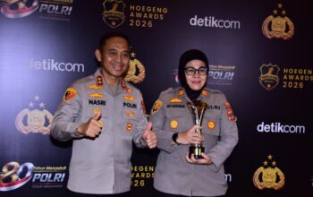 Harumkan Nama Polda Sulawesi Tengah, AKP Siti Elminawati Raih Hoegeng Awards 2026