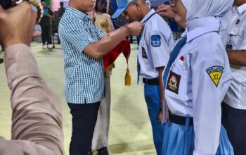 Pemkab Konut Resmi Buka Pusdiklat Paskibra Tingkat Kabupaten Konawe Utara