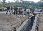 Panjang Drainase Terus Bertambah, TMMD Ke-129 Kodim 1413/Buton Percepat Pekerjaan di Desa Labuandiri