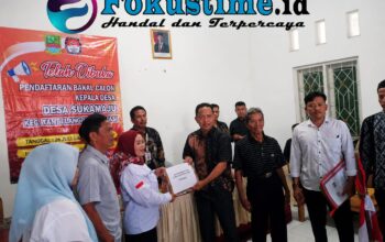 Calon Perempuan Lengkapi Pendaftaran, Lima Bakal Calon Kepala Desa Sukamaju Resmi Terdaftar
