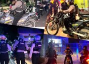 Jaga Kamtibmas Tetap Kondusif, Sat Samapta Polres Sinjai Gencarkan Patroli Malam.